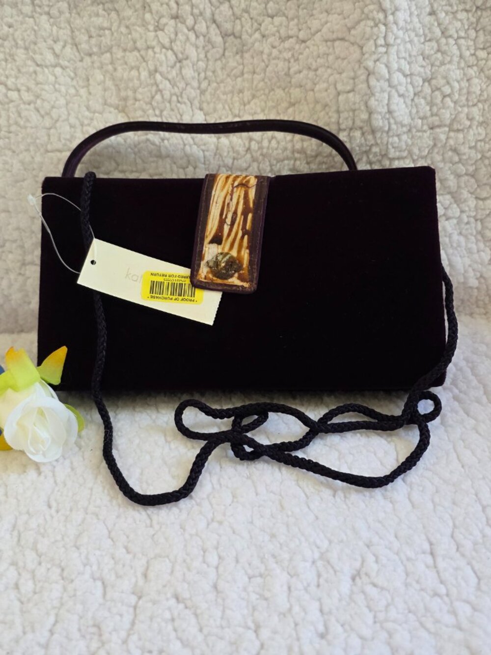 Kate Landry Evening Clutch NWT